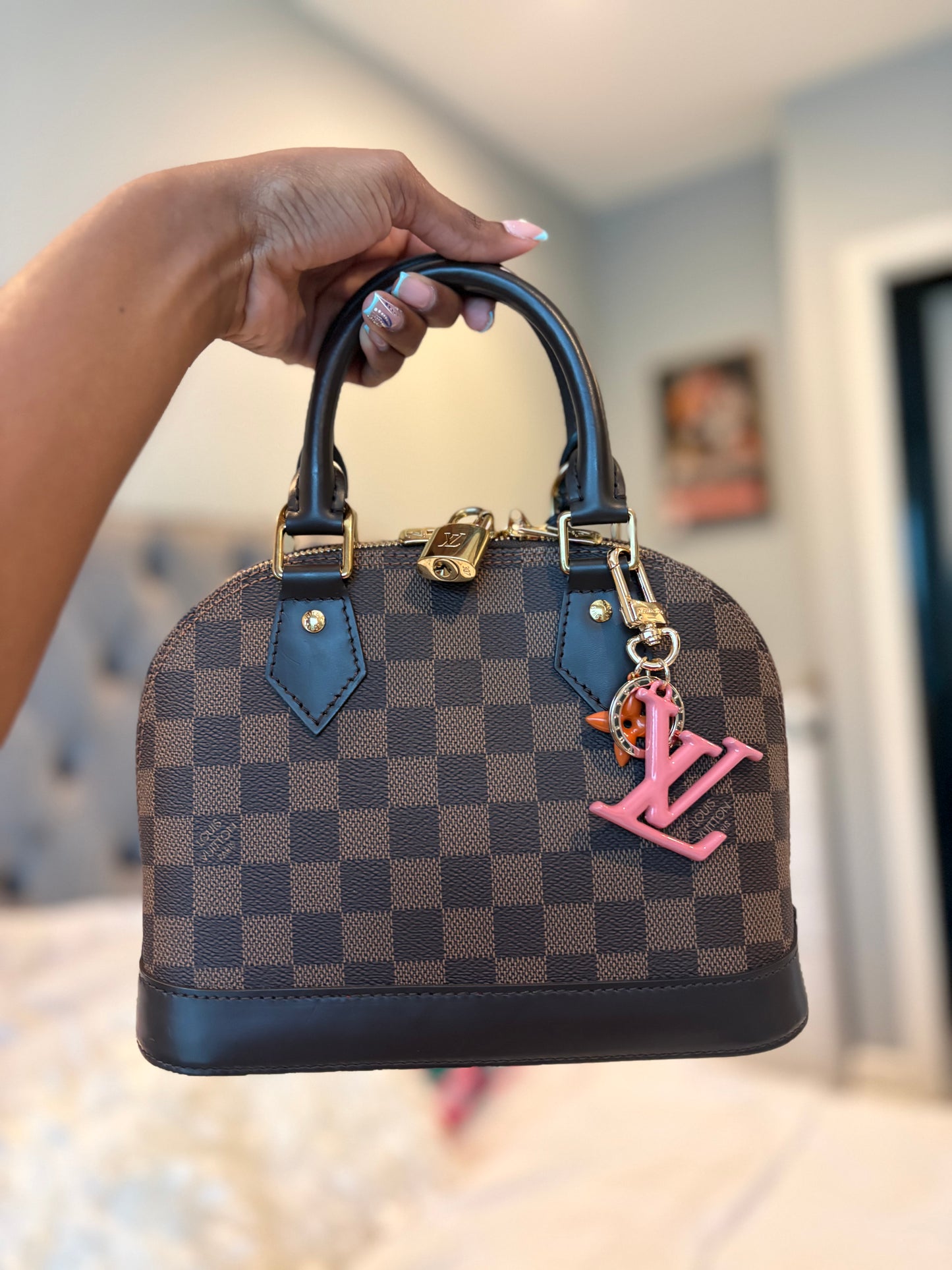 Bag charm and key holder