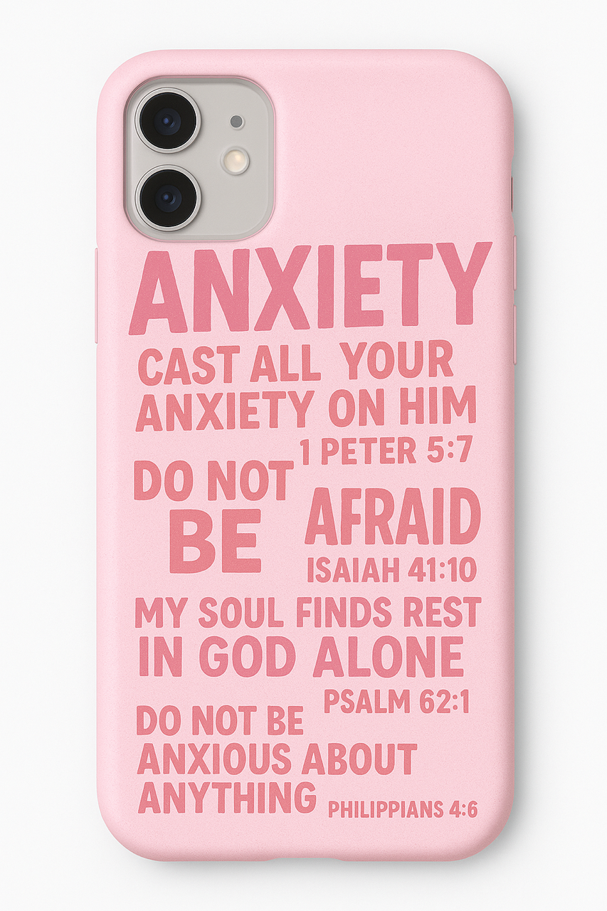 Anxiety iphone case