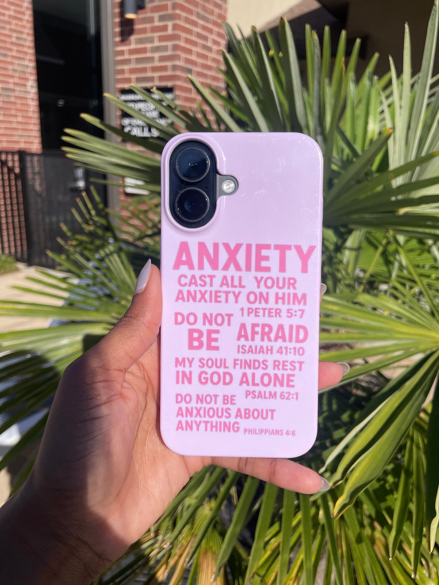 Anxiety iphone case