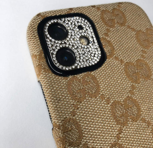 Bling camera lens
