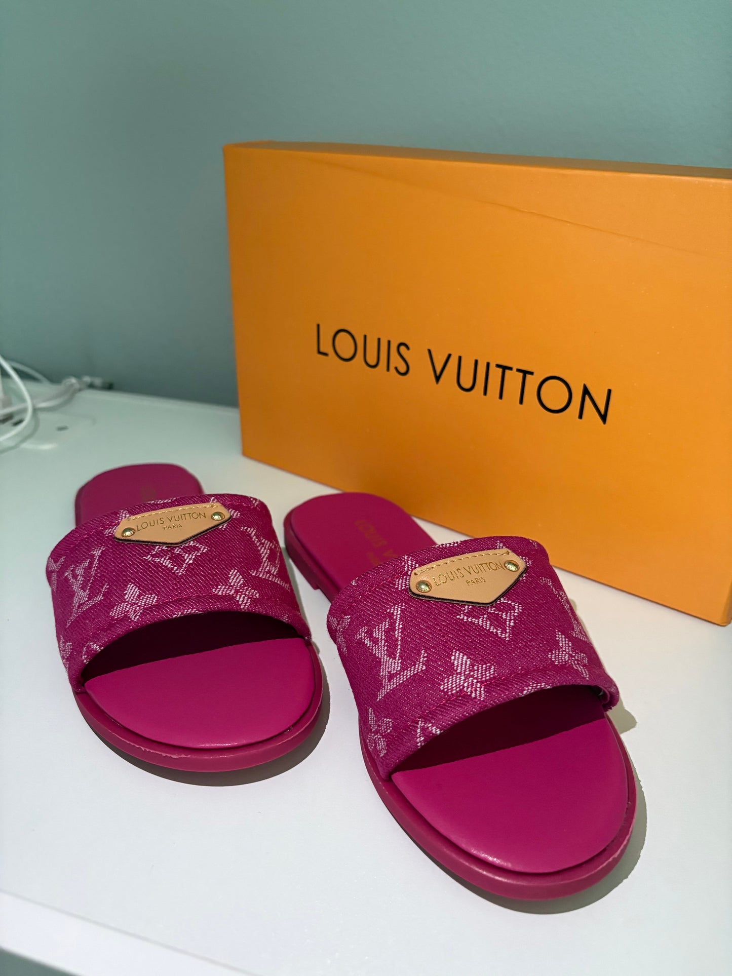 Pink Dupe lily sandals
