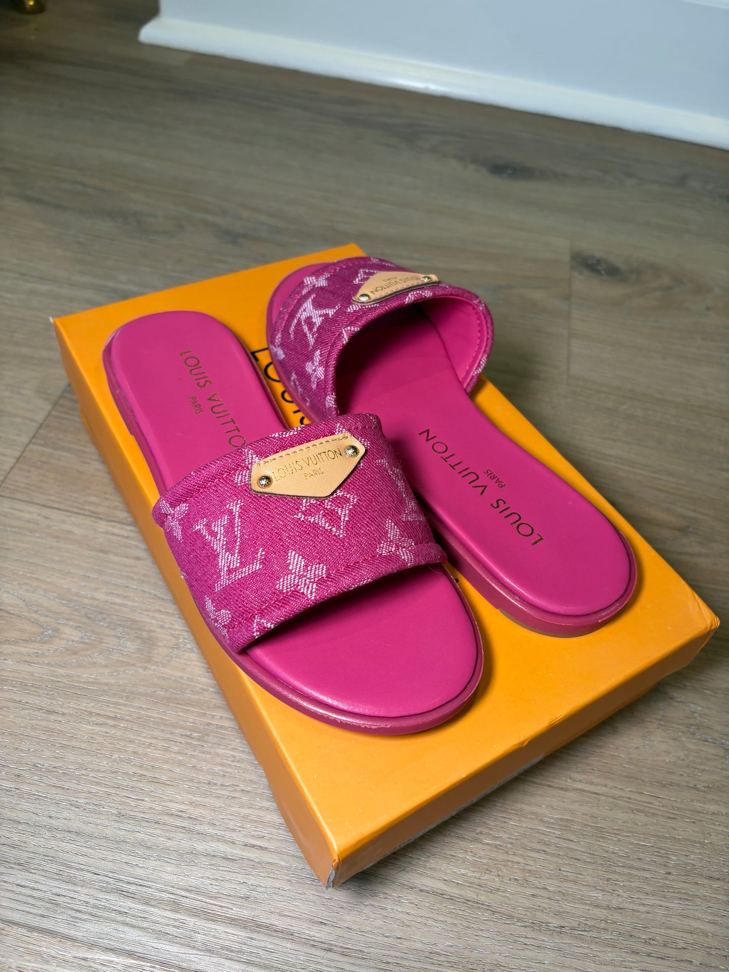 Pink Dupe lily sandals