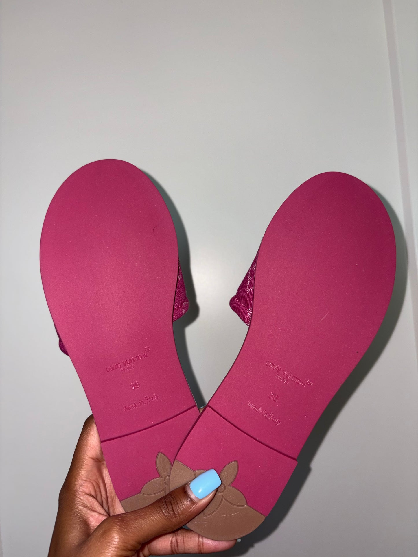 Pink Dupe lily sandals
