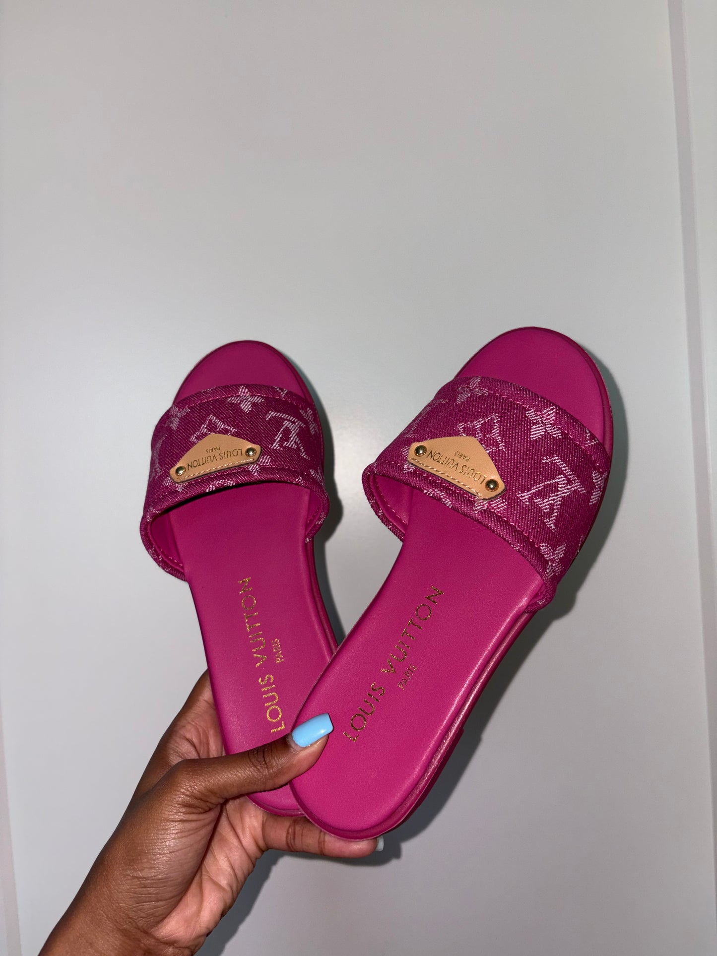 Pink Dupe lily sandals