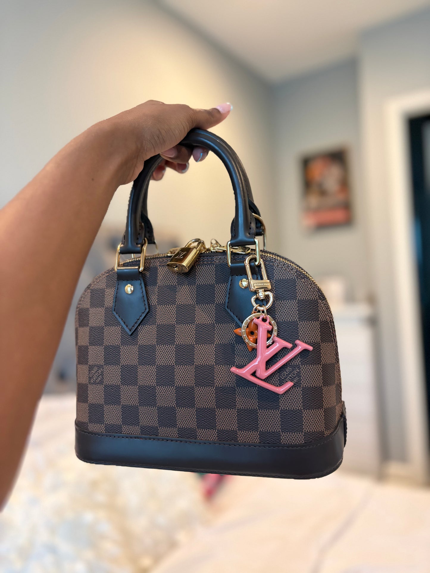 Bag charm and key holder